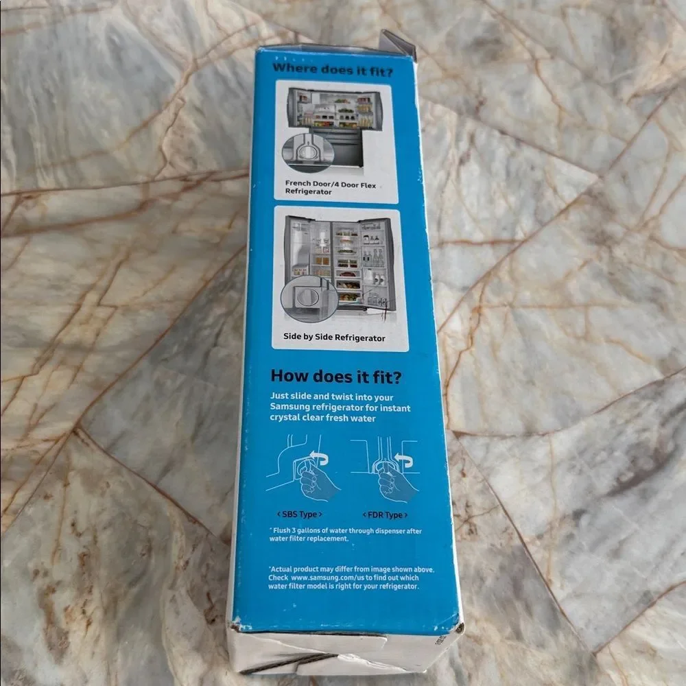 Samsung Refrigerator Water Filter‎ - White and Blue